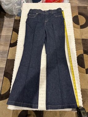 SPANX Dark Blue Flare Jeans